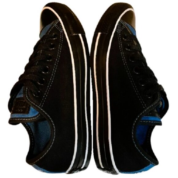Thin Blue Line Converse Low Top Lace Up Sneaker - Picture 5 of 8